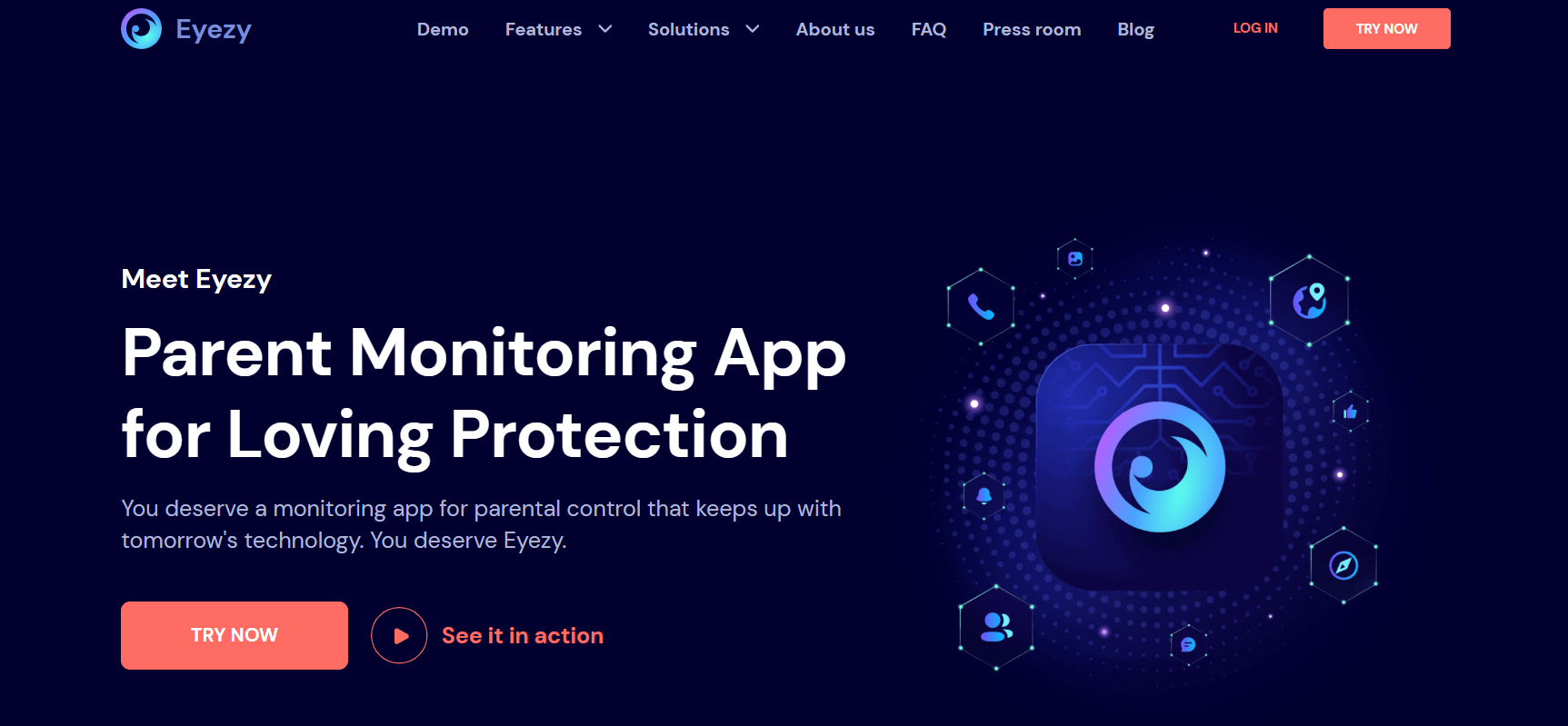 Spy on iPhone with Eyezy