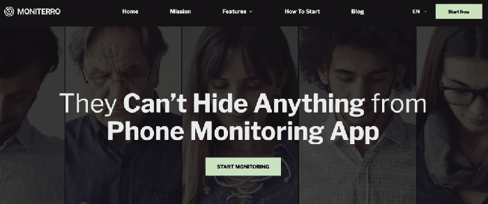 Best Parental Control App - Moniterro 